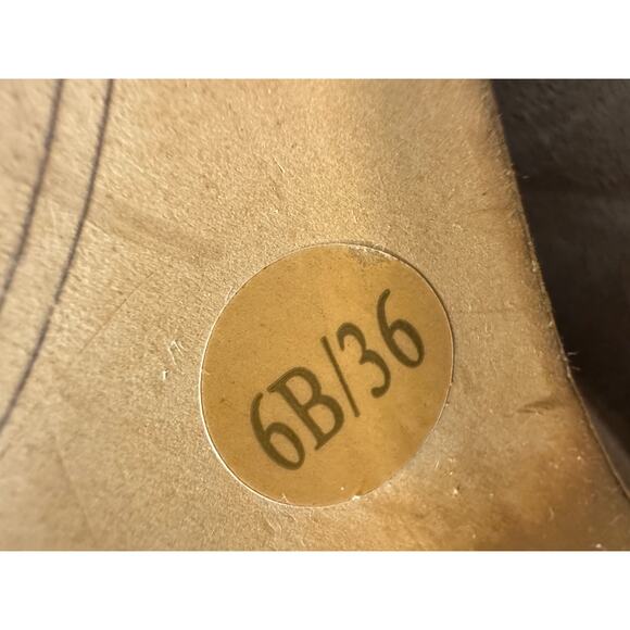 BCBGeneration Women's Judie Sz 6 Tan Camel Suede Brown Chelsea Pull On Boho - Picture 13 of 13